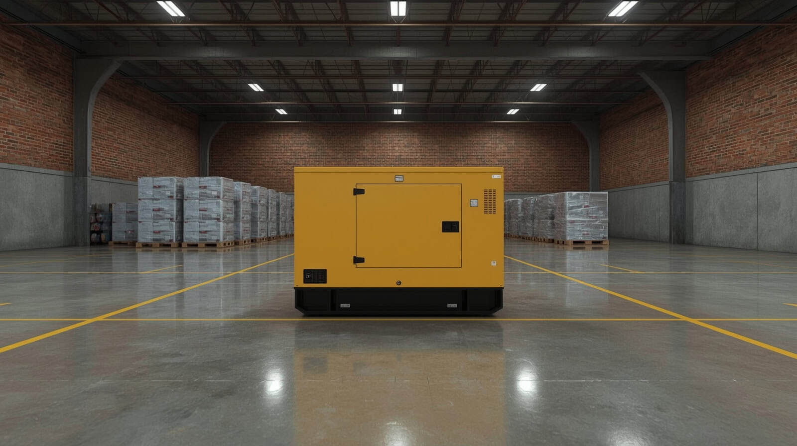 Generador eléctrico para alquiler en eventos y construcción